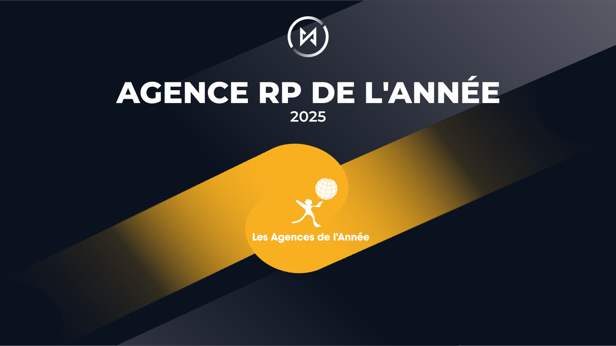 Monet sacrée agence RP de l'année 2025 : une 5e distinction qui confirme son leadership